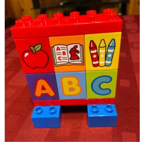 Lego Duplo (#10603) ABC’s School Bus Set - Picture 2 of 11